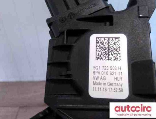 VOLKSWAGEN Passat B8 (2014-2023) Akseleratora / gāzes pedālis 5q1723503h,5q1723503k,6pv01062111 30838070