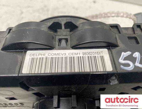 PEUGEOT Expert 2 generation (2007-2020) Lukturu vadības slēdzis 98062016xt,6242z6 32088876