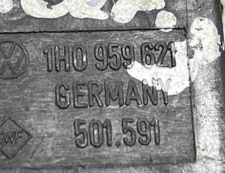 VOLKSWAGEN Sharan 1 generation (1995-2010) Кнопка обогрева лобового стекла 1H0959621,501591 24413252