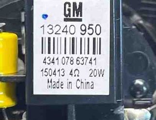 OPEL Insignia A (2008-2016) Front Left Door Loudspeaker 13240950,150413,434107863741 24427626