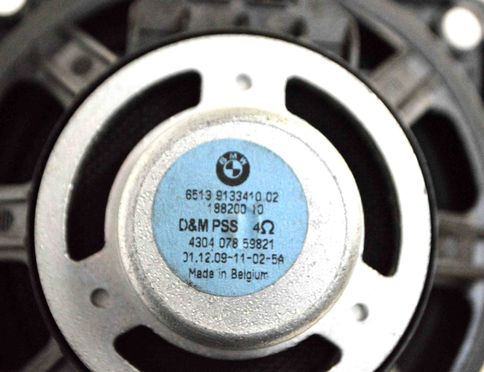 BMW 5 Series Gran Turismo F07 (2010-2017) Rear Right Door Sound Speaker 9133410,65139133410-02 11707191