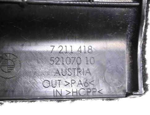 BMW 5 Series Gran Turismo F07 (2010-2017) Отделка багажника 7211418 13757959