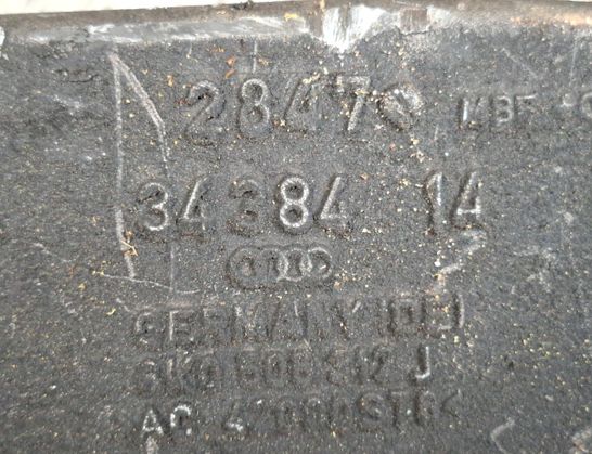 AUDI A5 Sportback 8T (2009-2011) Aizmugurējā labā H formas svira / ričags 8K0505312J 32953206