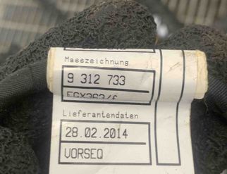 BMW 5 Series F10/F11 (2009-2017) Front Right Door Cables 9312733,9147281 15010097