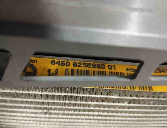 BMW 5 Series Gran Turismo F07 (2010-2017) Gaisa kondensācijas radiators C203090,7562590,9255983,7594611 23495492