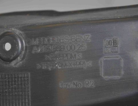 MERCEDES-BENZ C-Class W205/S205/C205 (2014-2023) Spārna Nobeigums A2058890025,RIGHT 26333891