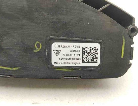 PORSCHE Cayenne 958 (2010-2018) Переключатели левого сиденья 7PP959747P 30431395