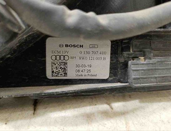 AUDI e-tron 1 generation (2018-2024) Difuzora ventilators 3135103831,8W0121207B,1137328524,8W0959455M,8W0121003B 31942340