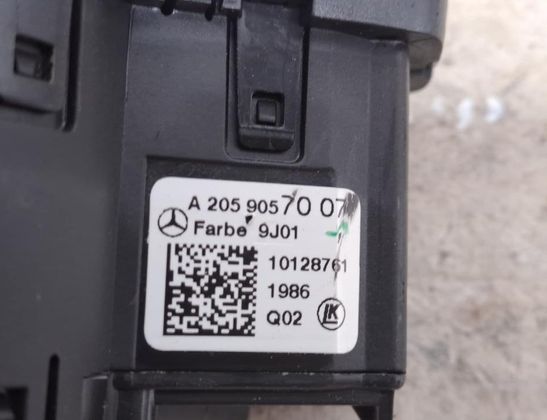 MERCEDES-BENZ C-Class W205/S205/C205 (2014-2023) Lukturu vadības slēdzis A2059057007 32996500