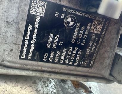 BMW 5 Series G60 (2023-2024) Аккумулятор 61278851637,61278851636,61258875856 33017008