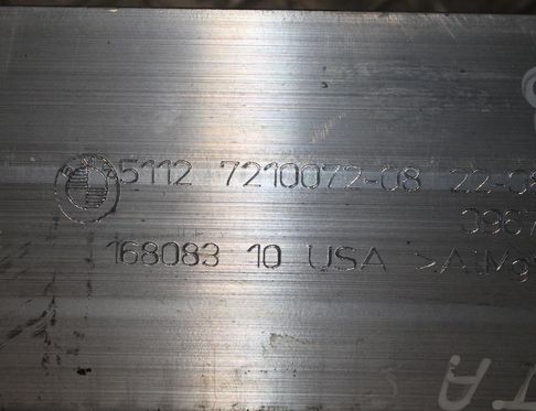 BMW X3 F25 (2010-2017) Усилитель переднего бампера 721007208 33058197