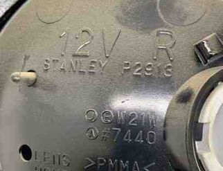 MAZDA 121 1 generation (1987-1991) Right Side Tailgate Taillight P2913,P2913R 23949672