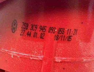 VOLKSWAGEN Passat B7 (2010-2015) Left Side Tailgate Taillight 3C9945093 30587426