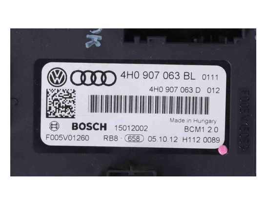 VOLKSWAGEN Touareg 2 generation (2010-2018) Блок управления центральным замком 4H0907063CG 23857042