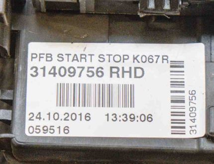 VOLVO XC60 1 generation (2008-2017) Блок предохранителей 31409756,30659092 10618380