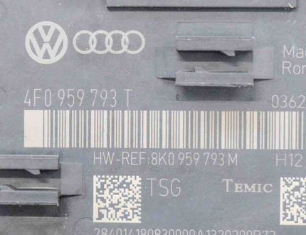 AUDI Q7 4L (2005-2015) Блок управления дверей передние  правые 4F0959793T,8K0959793M 10885237