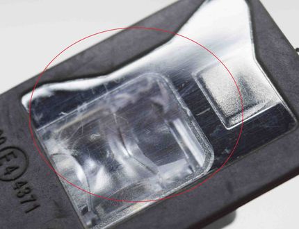 AUDI Q2 1 generation (2016-2024) License Plate Lights 8W6943021A 11414948