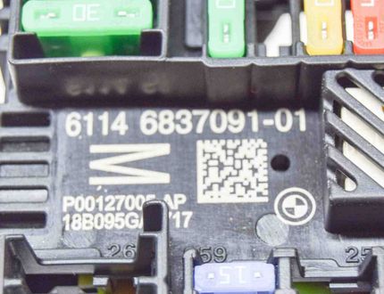 BMW 6 Series G32 (2017-2024) Блок предохранителей 6837091 11624894