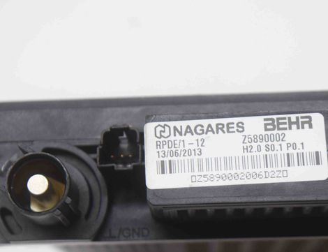 VOLVO V60 1 generation (2010-2020) Elektriskais salona sildītāja radiātors Z5892003,BG9N-18D612-AA,Z5890002 12023453