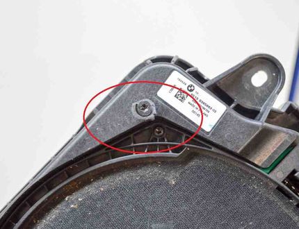 BMW 5 Series G30/G31 (2016-2023) Right Side Floor Speaker Woofer 9395862 12120303