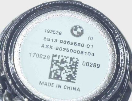 BMW 7 Series G11/G12 (2015-2023) Paneļa skaļrunis 90250008104,9362560 12151624