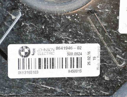 BMW 4 Series F32/F33/F36 (2013-2020) Engine Cooling Fan Radiator 8641946,8641963,500.0924,502.0645 12524011