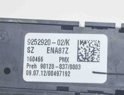 BMW 3 Series F30/F31 (2011-2020) Switches 9252920,90120-837 12564959