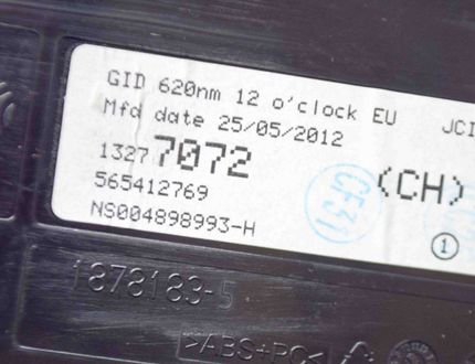 OPEL Zafira C (2012-2016) Navigation Display 13277072,565412769 13599447