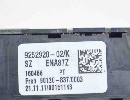 BMW 3 Series F30/F31 (2011-2020) Переключатель кнопок 90120-837,9252920 13857796