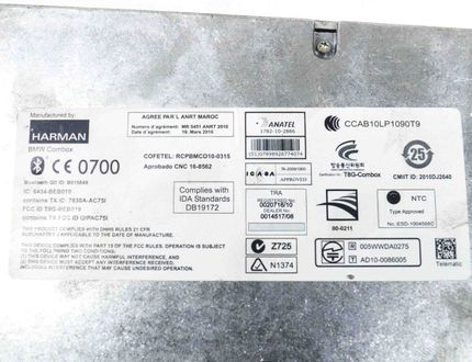 BMW 1 Series F20/F21 (2011-2020) Bluetooth vadības bloks 9257151,2259397 14616055