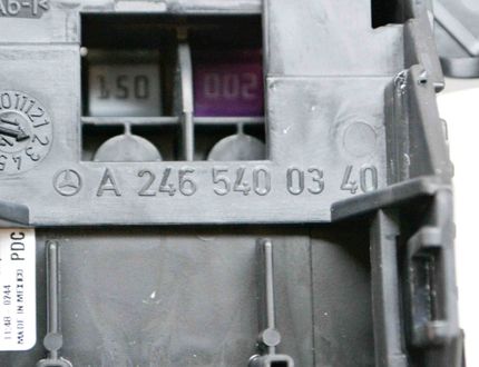 MERCEDES-BENZ B-Class W246 (2011-2020) Drošinātāju kārba A2465400340,A0025428019 14633246