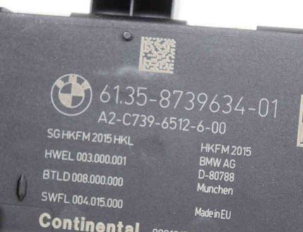 BMW X4 G02 (2018-2024) Блок управления крышки багажника 8739634,A2-C739-6512-6-00 14692744