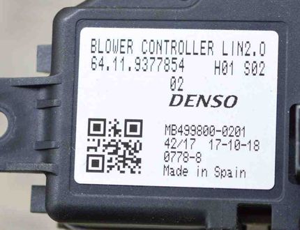 BMW i3 I01 (2013-2024) Interior Heater Resistor MB499800-0201,9377854 17332302