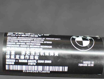 BMW X5 F15 (2013-2018) Left Side Tailgate Gas Strut 7294469 1940358