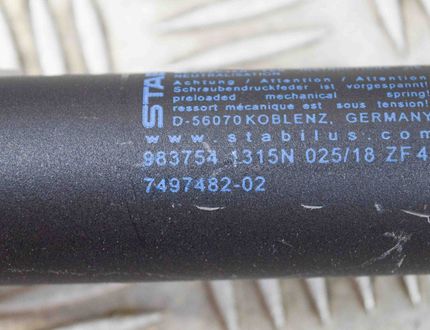 BMW X3 G01 (2017-2024) Left Side Tailgate Gas Strut 7497482 20285990