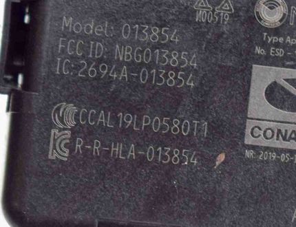 VOLKSWAGEN Golf 8 generation (2019-2023) Keyless Control Unit 5WA959436B,5ZA013854,2694A-013854 21336372