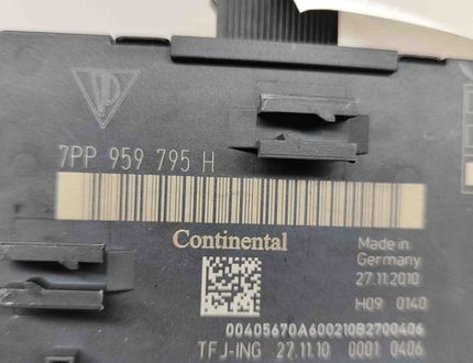 PORSCHE Panamera 970 (2009-2016) Aizmugurējo labo durvju vadības bloks 7PP.959.795.H,7PP959795H 21760354