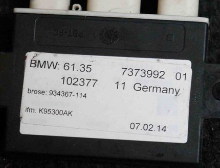 BMW X4 F26 (2014-2018) Other Control Units 7373992 2261540