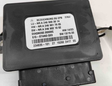 MERCEDES-BENZ GLA-Class X156 (2013-2020) Handbrake Control Unit A2469003014,A2469017905,A2469021002 22792856