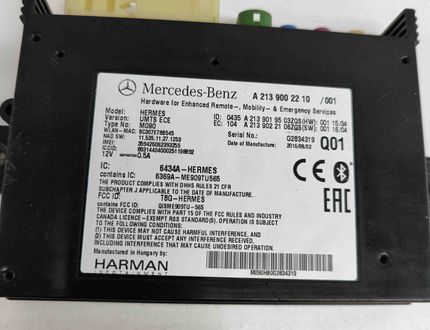 MERCEDES-BENZ B-Class W246 (2011-2020) Bluetooth Control Unit A2139002210,A2139019503,A2139022106 24922583