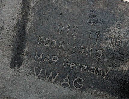 SKODA Superb 3 generation (2015-2023) Front Left Wheel Hub 5Q0407257A,5Q0615311G 26446502