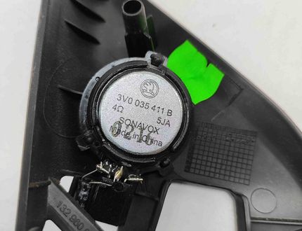 SKODA Superb 3 generation (2015-2023) Передн. пр. колонка в двери 3V0837974,3V0035411B 26703970