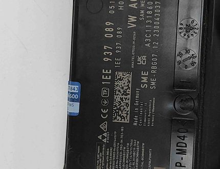 SKODA Enyaq 1 generation (2020-2023) Comfort Control Unit 1EE937089,A3C11318605,A2C11974103 28882121