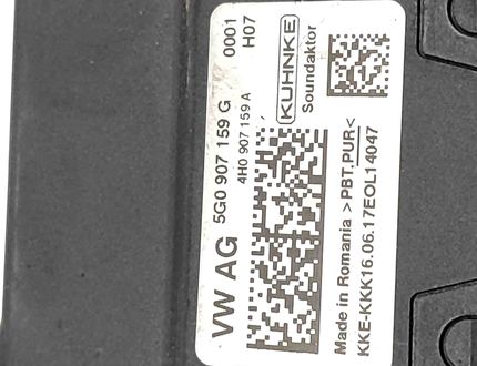 VOLKSWAGEN Golf 7 generation (2012-2024) Citau veidu vadības bloki 5G0907159G,4H0907159A 29401950