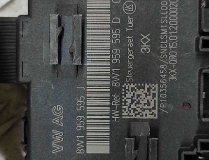 AUDI Q5 FY (2016-2024) Aizmugurējo kreiso durvju vadības bloks 8W1959595J,8W1959595D 30306730