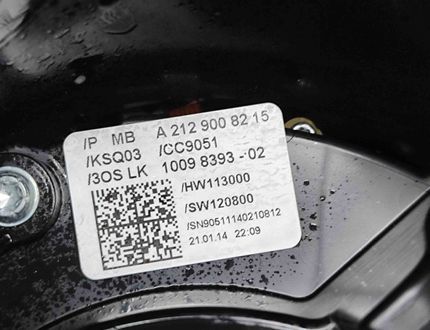 MERCEDES-BENZ CLS-Class C218/X218 (2011-2017) Pagrieziena rādītāja mehānisms A2129008215,HW113000,SW120800 30323634