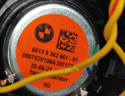 BMW M8 F91/F92/F93 (2019-2023) Front Left Door Loudspeaker 9362561 32041557