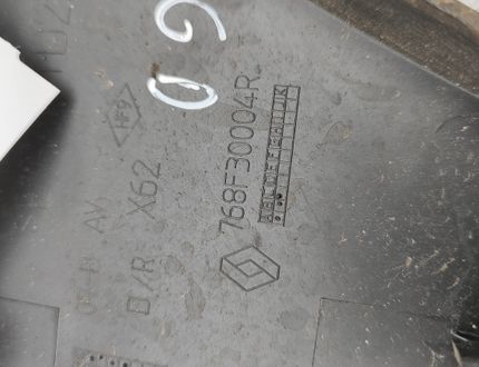 RENAULT Master 3 generation (2010-2023) Rear Right Fender Molding 768F30004R 32950826