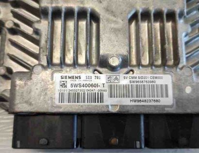 PEUGEOT 607 1 generation (2000-2008) Блок управления двигателем 5WS400601,HW9648237680 17129432