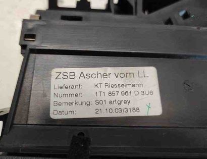 VOLKSWAGEN Touran 1 generation (2003-2015) Ashtray 1T1857961D3U6,1T1857961 17133663